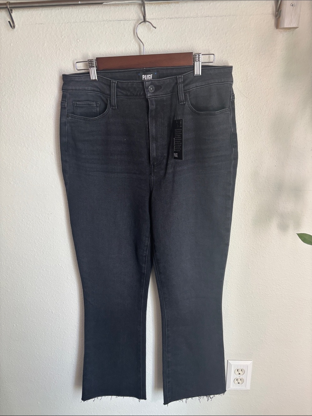 PAIGE Jeans Claudine High Rise Ankle flare Jeans 32